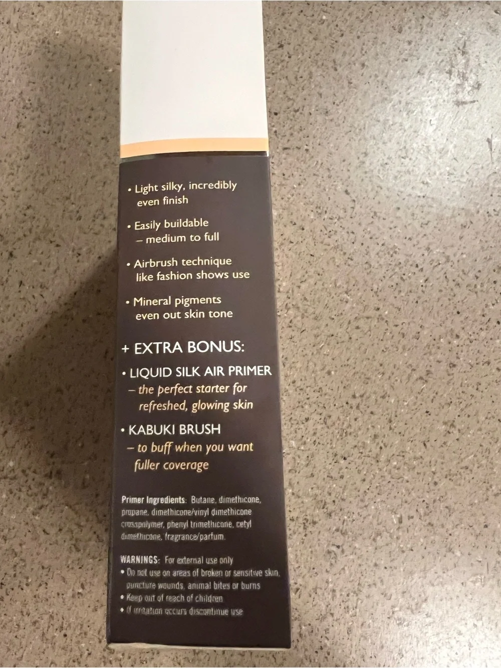 Jerome Alexander magic minerals airbrush foundation color light NEW BOX